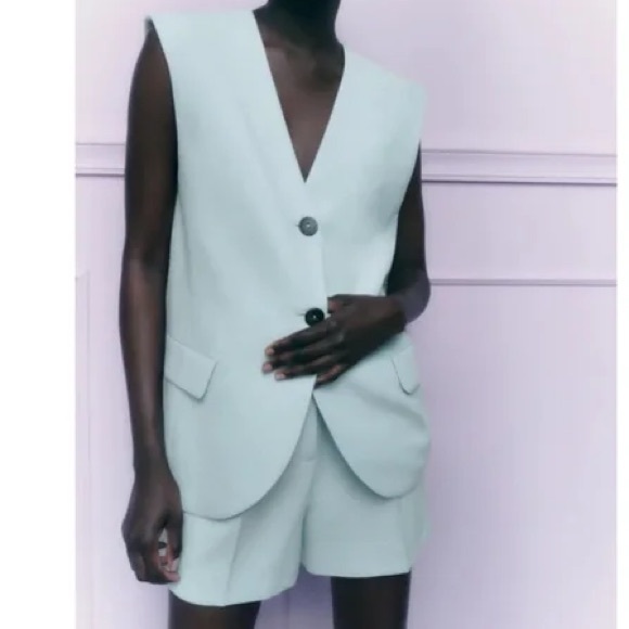Zara Other - Zara vest shorts suit set